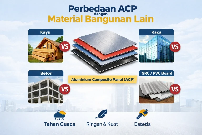 Perbedaan Acp Dengan Material Bangunan